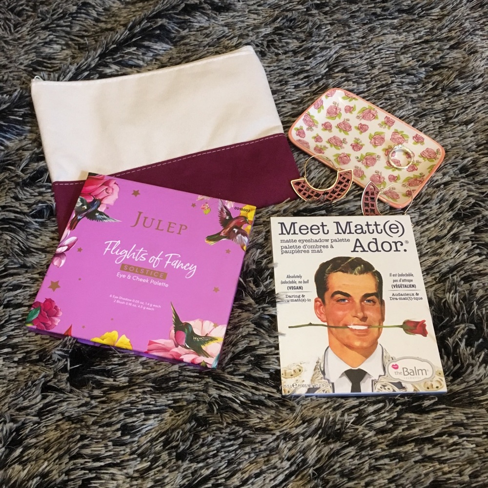 Julep and The Balm Eyeshadow Palette Bundle